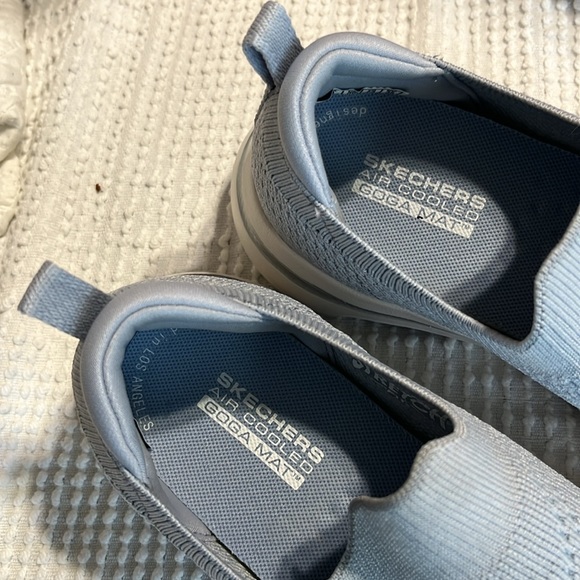 Sketchers Performance Go Walk 5 Machine Washable Lightweight  Blue Womens 6 - Picture 10 of 15